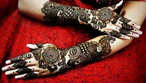 تصویر 1 از حنای عربی با رنگ طبیعی و جذاب